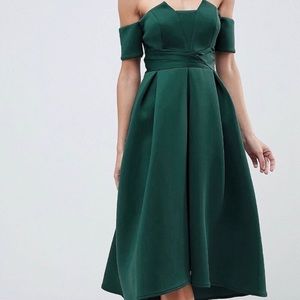 ASOS Pleated Scuba Dress